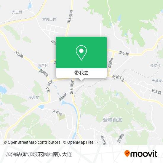 加油站(新加坡花园西南)地图