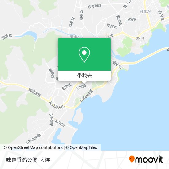 味道香鸡公煲地图