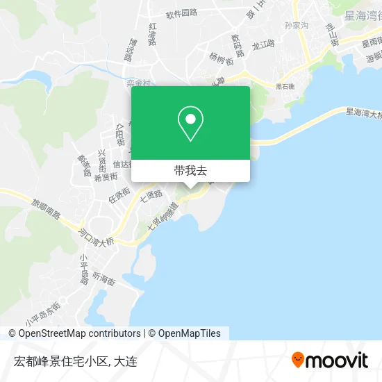 宏都峰景住宅小区地图