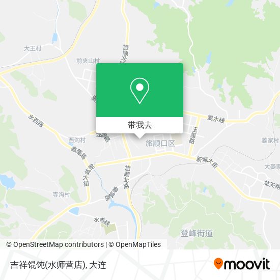 吉祥馄饨(水师营店)地图