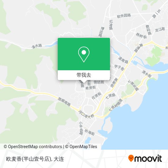 欧麦香(半山壹号店)地图