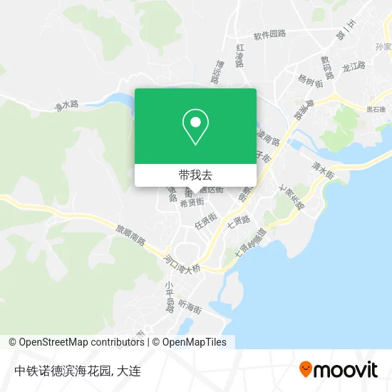 中铁诺德滨海花园地图