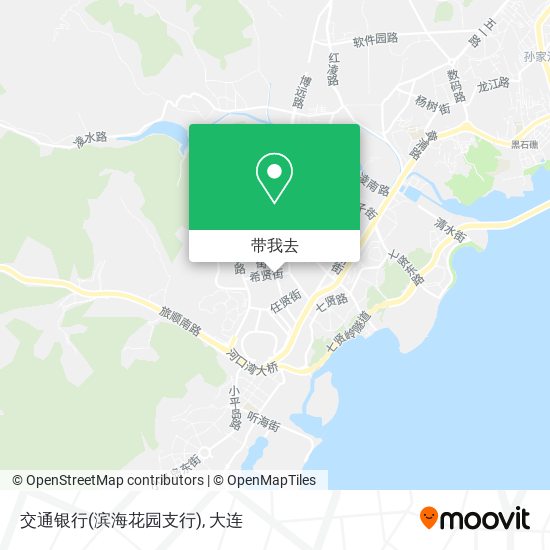 交通银行(滨海花园支行)地图