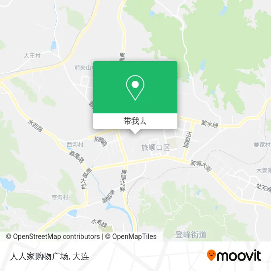 人人家购物广场地图