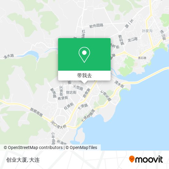 创业大厦地图