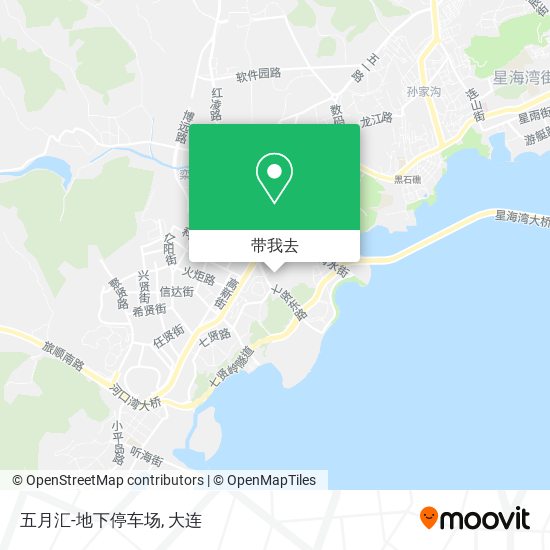五月汇-地下停车场地图