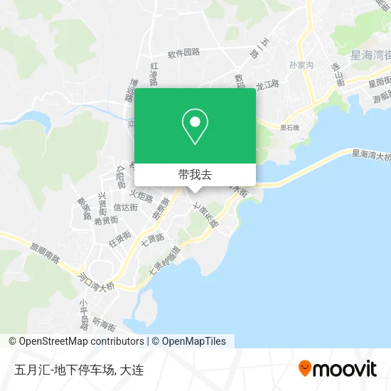 五月汇-地下停车场地图