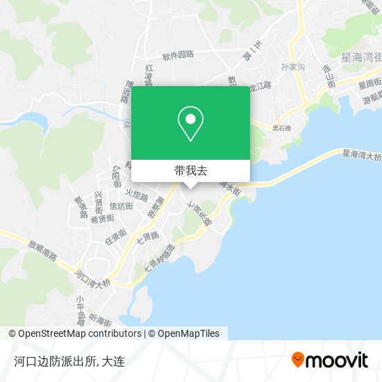 河口边防派出所地图