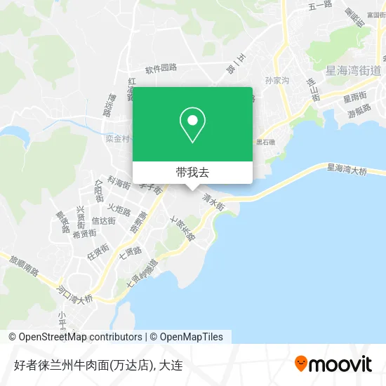 好者徕兰州牛肉面(万达店)地图
