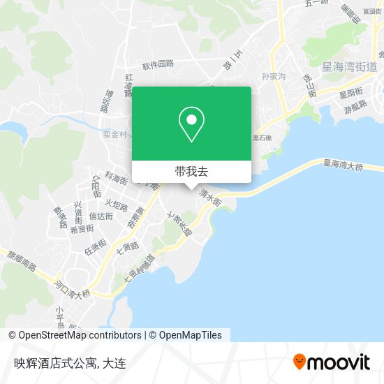 映辉酒店式公寓地图