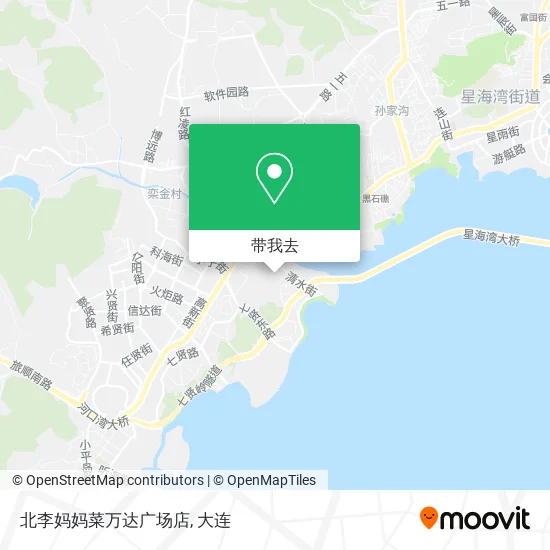 北李妈妈菜万达广场店地图