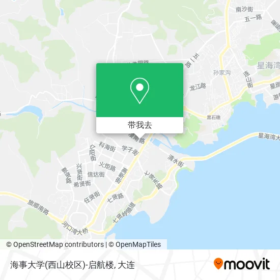 海事大学(西山校区)-启航楼地图