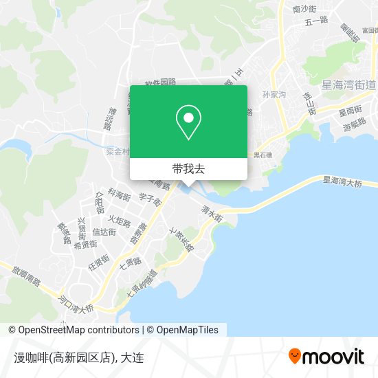 漫咖啡(高新园区店)地图