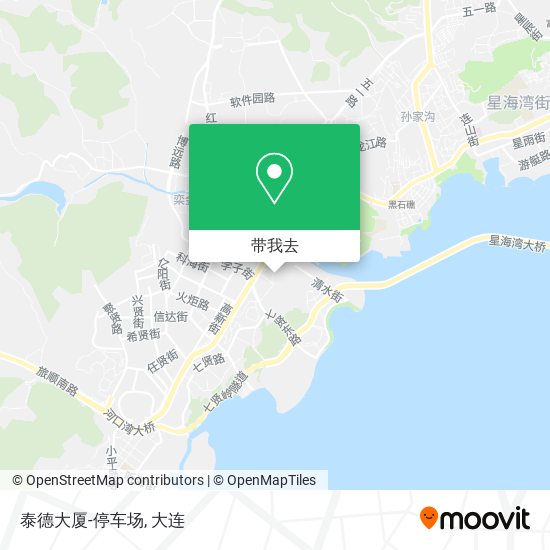 泰德大厦-停车场地图
