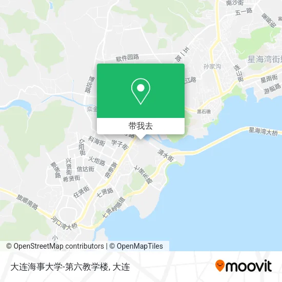 大连海事大学-第六教学楼地图