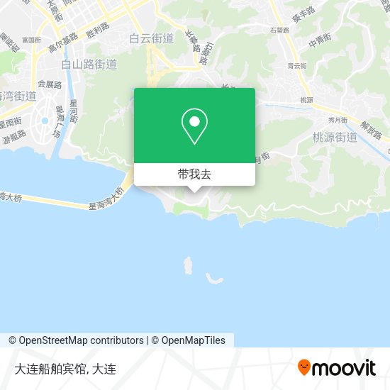 大连船舶宾馆地图
