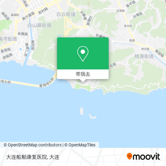 大连船舶康复医院地图