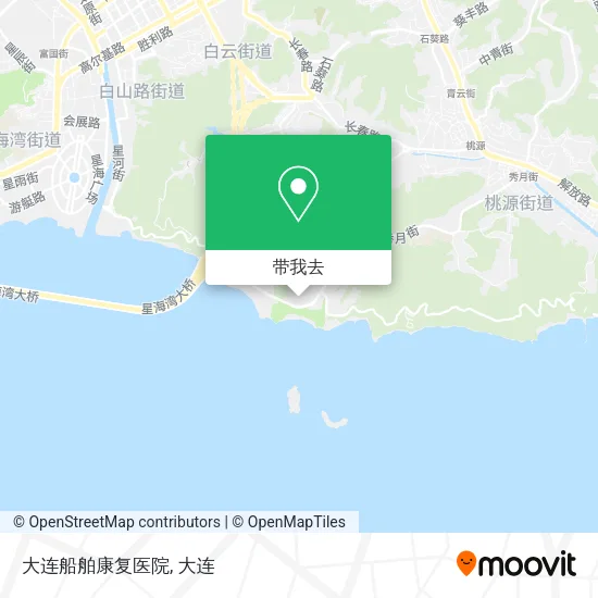 大连船舶康复医院地图
