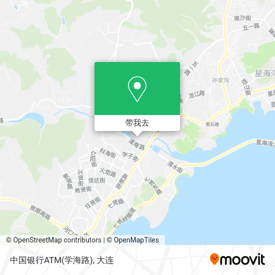 中国银行ATM(学海路)地图