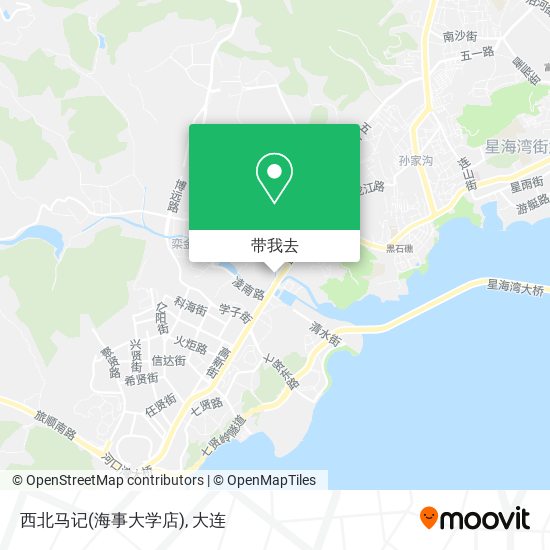 西北马记(海事大学店)地图