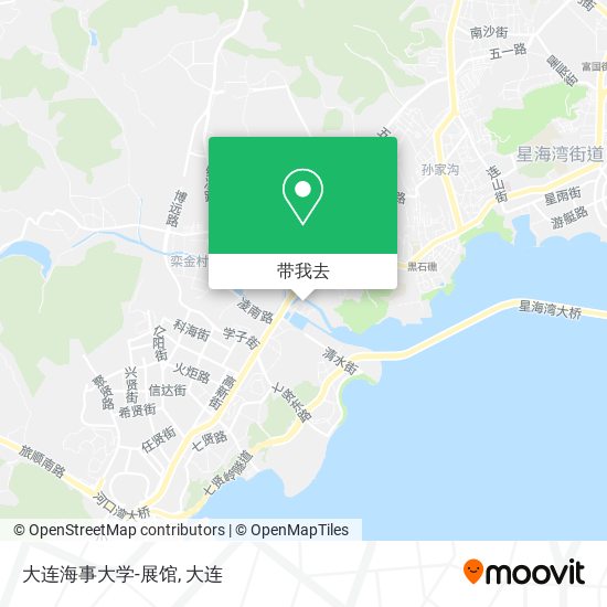 大连海事大学-展馆地图