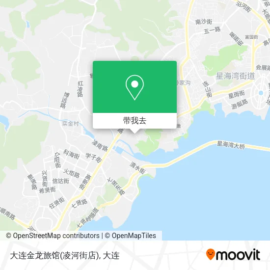 大连金龙旅馆(凌河街店)地图