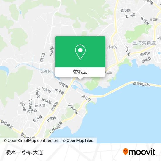 凌水一号桥地图