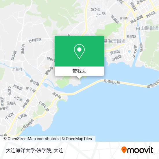 大连海洋大学-法学院地图