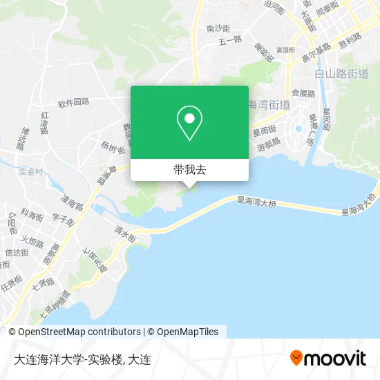 大连海洋大学-实验楼地图