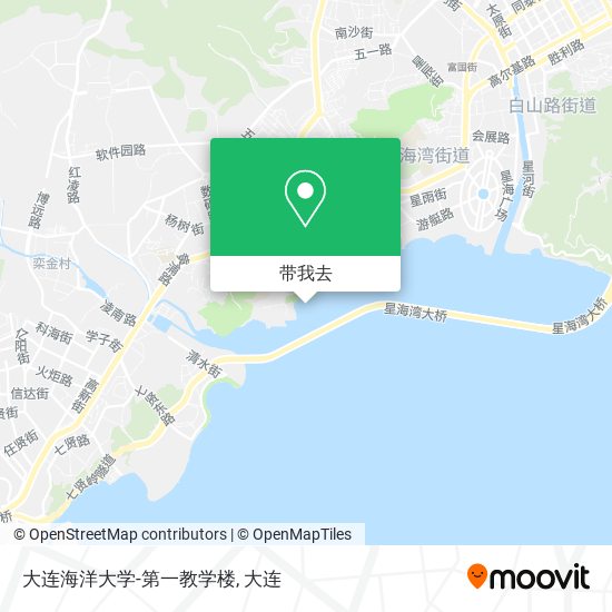 大连海洋大学-第一教学楼地图