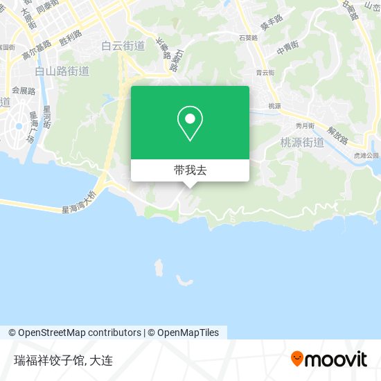 瑞福祥饺子馆地图
