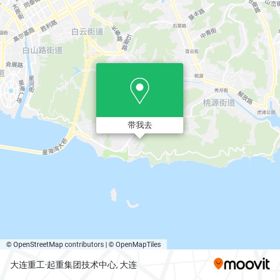 大连重工·起重集团技术中心地图