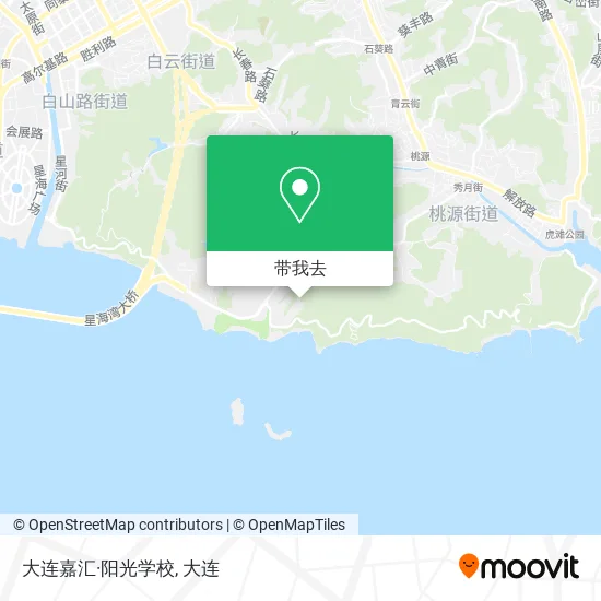 大连嘉汇·阳光学校地图