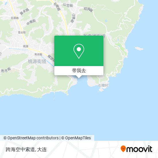 跨海空中索道地图