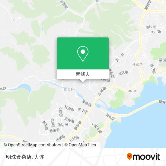 明珠食杂店地图