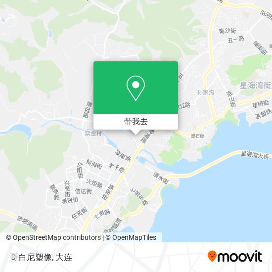 哥白尼塑像地图