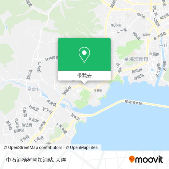 中石油杨树沟加油站地图