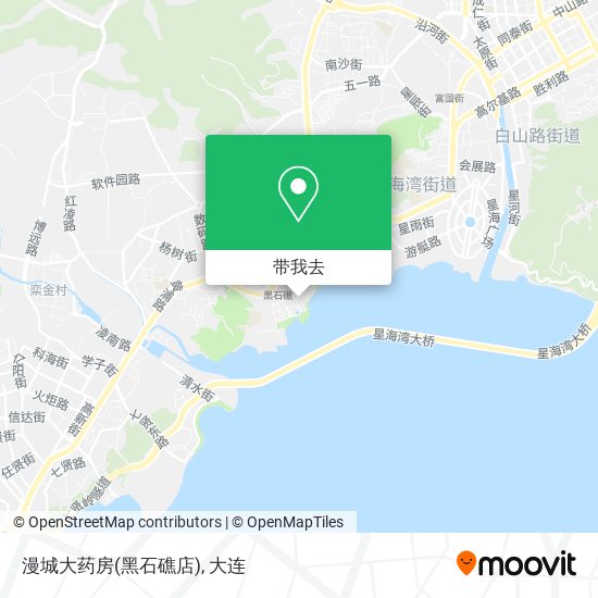 漫城大药房(黑石礁店)地图