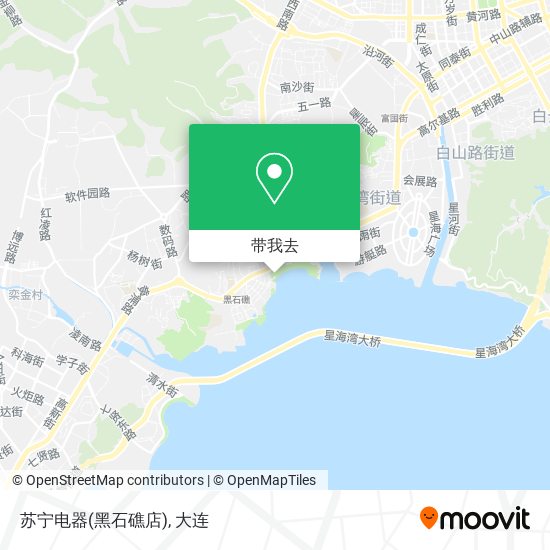 苏宁电器(黑石礁店)地图