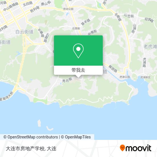 大连市房地产学校地图