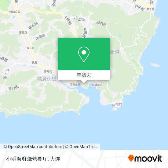 小明海鲜烧烤餐厅地图