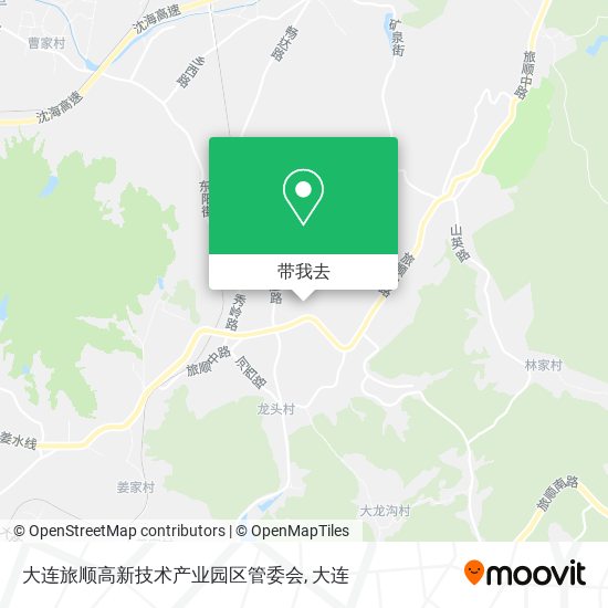 大连旅顺高新技术产业园区管委会地图
