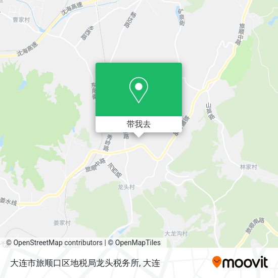 大连市旅顺口区地税局龙头税务所地图