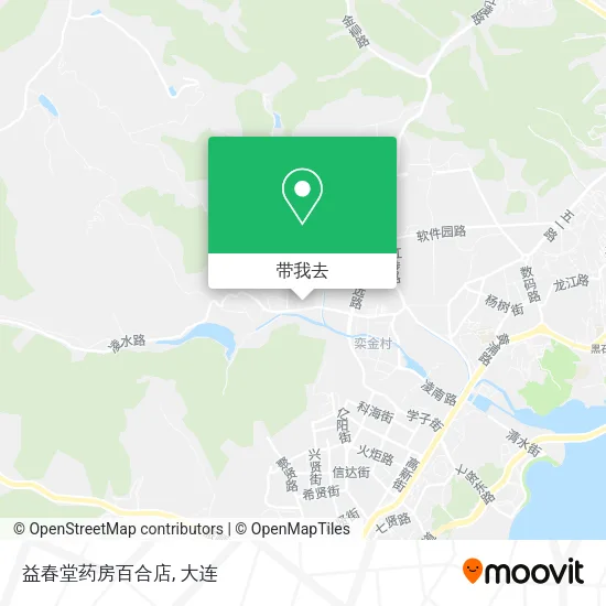 益春堂药房百合店地图