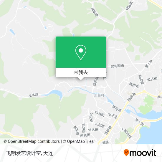 飞翔发艺设计室地图
