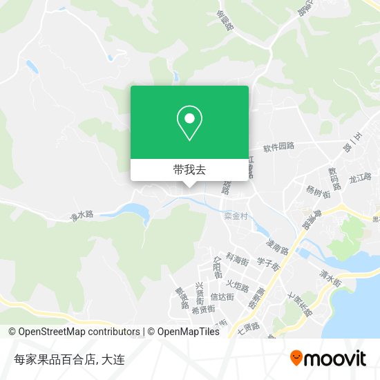 每家果品百合店地图