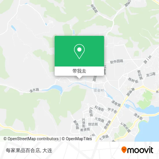 每家果品百合店地图