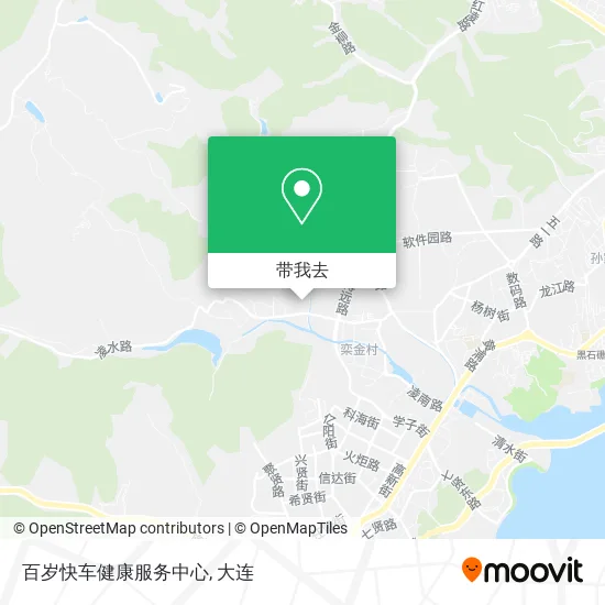 百岁快车健康服务中心地图