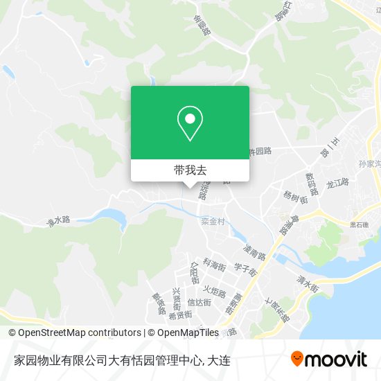 家园物业有限公司大有恬园管理中心地图