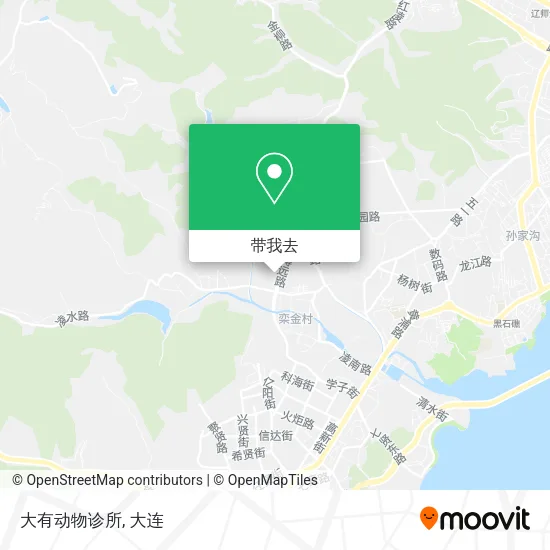 大有动物诊所地图
